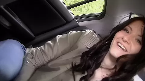 Selena in two guys fuck lina in an outdoor sex video