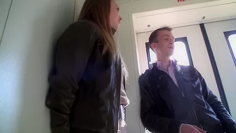 Hanna in hanna gets fucked by two guys in a pickup porn vid