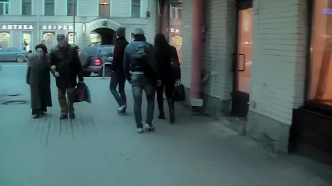 Alon in free public porn tape with a hot chick and dude