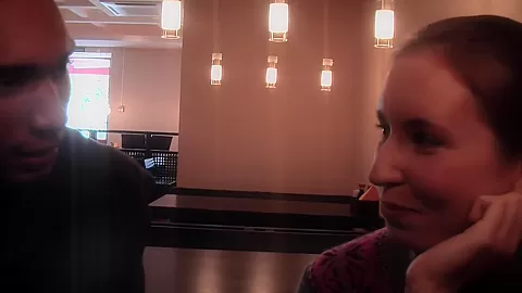 Mancy in girl showing tits before getting fucked hard