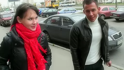 Nora in pickup porn featuring a bitch and an endowed guy