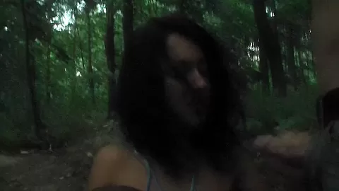 Olympia in out door sex video featuring a slutty angel