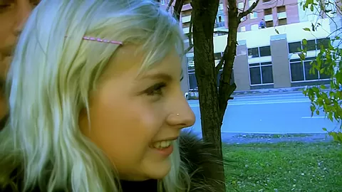 Kathy in public porn video showing lusty hardcore fucking