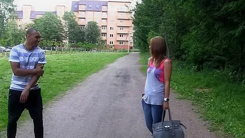 Francheska in one of the hottest girls gets fucked in the park