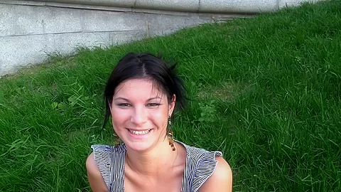 Myra in slut gets fucked in the park by a horny guy