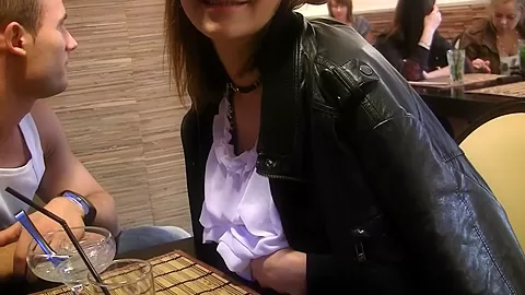 Norma in public toilet fuck scene featuring a beautiful gal