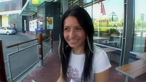 Viki in outdoor sex porn vid featuring a truly hot bimbo