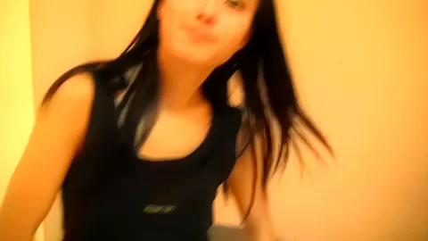 Nora in girl in blowjob scene getting fucked in a gym