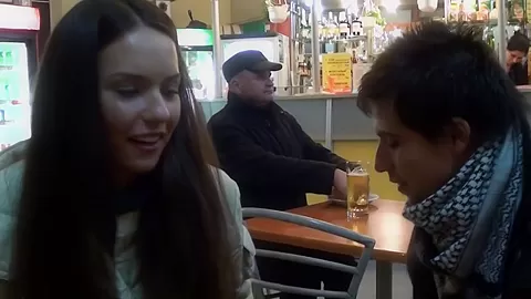 Angela in sex in restroom is what this naughty lassie likes