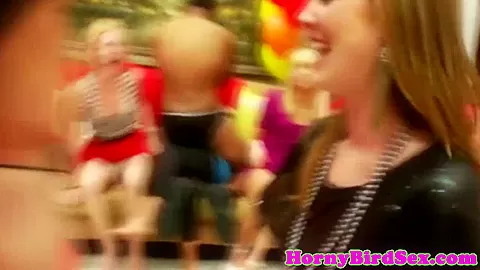Cocksucking housewives partying in group