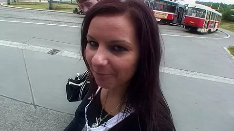 Iva in sex in the park with a hot bimbo and a horny dude