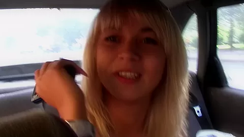 Daisy in hot chick and a horny guy enjoy street fucking