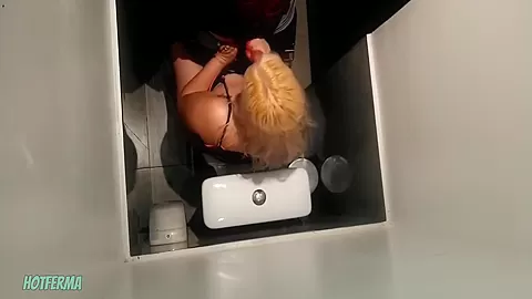 Flagra De Sexo No Banheiro Do Restaurante 5 Min