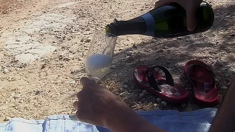 Leila in outdoor scene with an amateur girl fucking