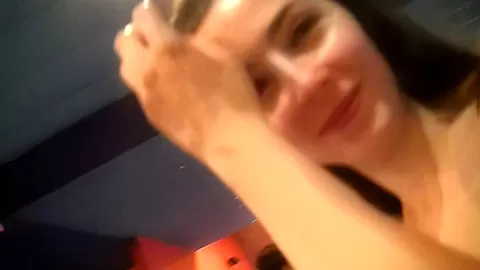 Leila in smoking-hot scene with amateur girl gives blowjob