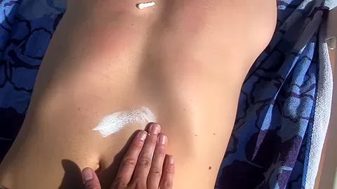 Leila in porn filmed in nature shows amateur girl sucking
