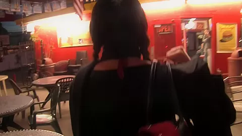 Rose in gorgeous amateur girl showing her blowjob talents