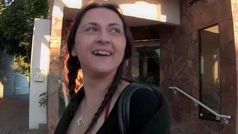 Rose in gorgeous amateur girl showing her blowjob talents