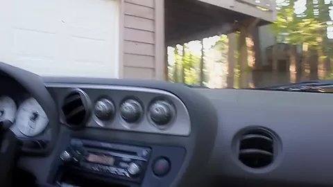 Cheyenne in hot amateur girl fucks and sucks dick in a car