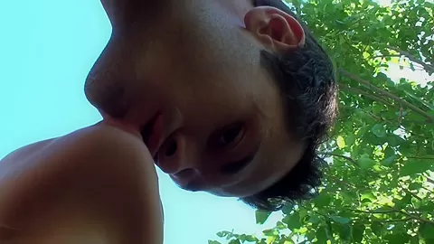 Willa in hardcore outdoor porn vid showing a blonde sucking