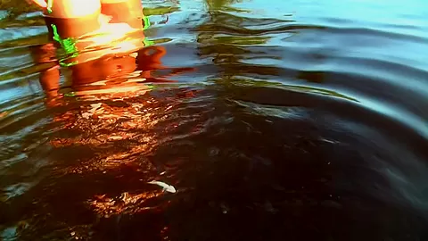 Jocelyn in outdoor scene with an amateur girl sucking dick