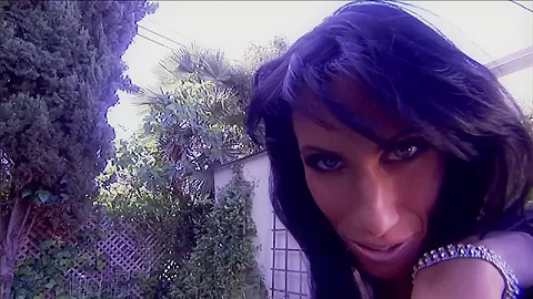 Amazing Babe Teasing Outdoors