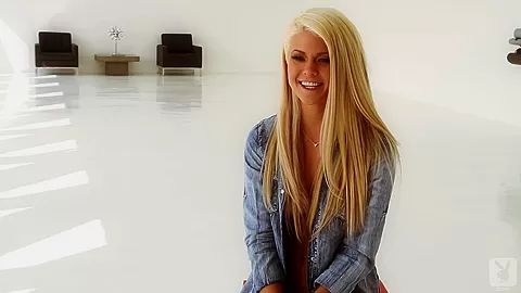 Best pornstar Annette White in Incredible Babes, Blonde sex video
