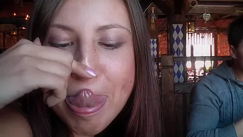 Anne in sex tape video of a hottie giving beautiful blowjob