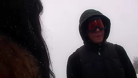 Emmy in hot couple fucking passionately in nature