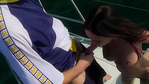 Aurita in sex tape video showing a hardcore sex on a boat