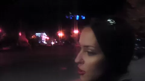 Aurita in sex tape video with hardcore sex in the outdoors