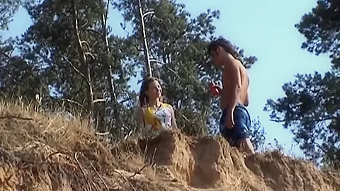 Angelina in amateur hot chick gets fucked in a public park