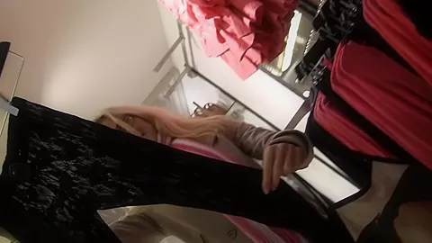Ivanka in one of the amature sex videos filmed in a restroom
