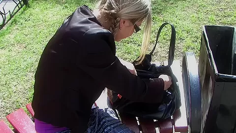 Ivanka in outdoor porn video of a chick sucking a dick