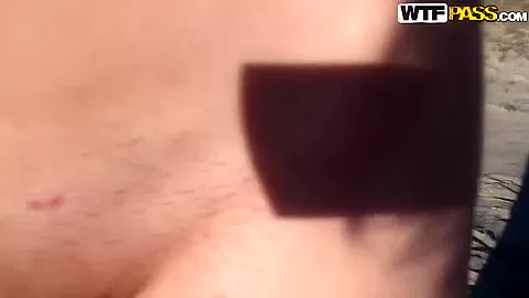 Skinny model Ella spoils her new boyfriend by showing to him all her amenities