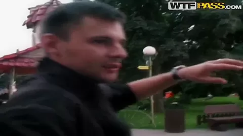 Sucking penis in public place is intriguing