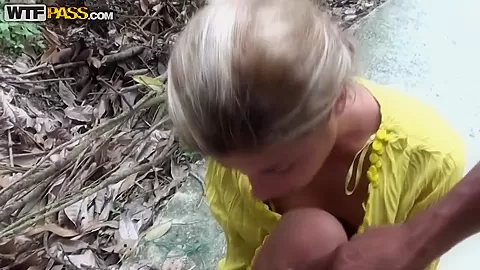 Cute blonde Tiffany picked up for hard fuck
