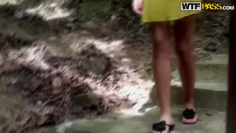 Cute blonde Tiffany picked up for hard fuck