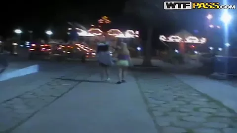 Hot sex by a nice amateur couple after pretty walk