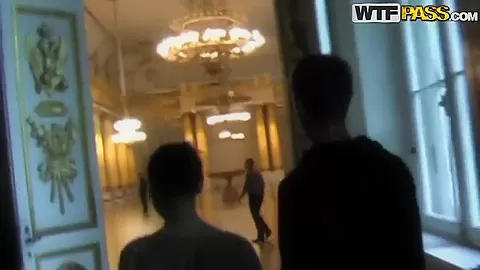 Real hot and wild porn after a cute meat in the museum