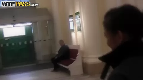 Real hot and wild porn after a cute meat in the museum