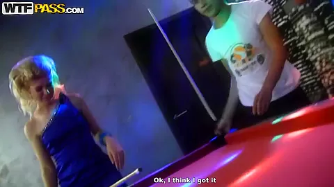Demi, Joana, Kamali and Malika have group sex