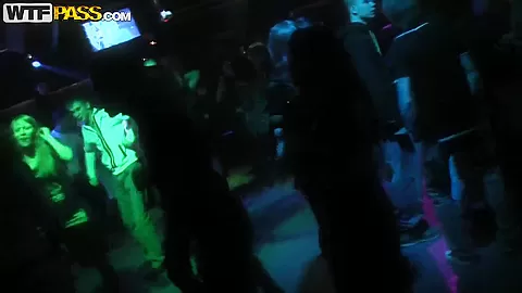 Amateur couple is fucking after disco club