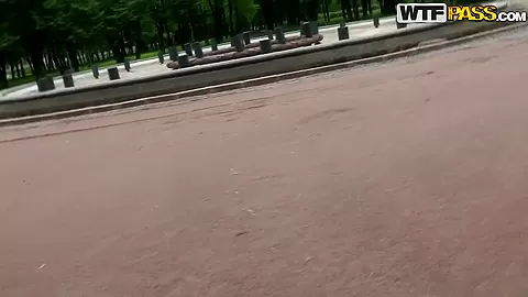 Eniko gets an offer to have a public fuck at the park