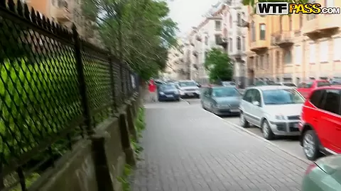 Eniko gets an offer to have a public fuck at the park
