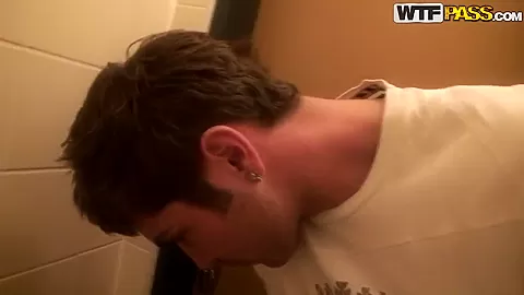 This hottie lost me bowling challenge and needs to suck my dick