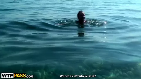 Cuddly chicks relaxing and fucking on a wild vacation