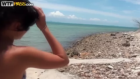 Russian student 18+ Bella entertaining in Thailand