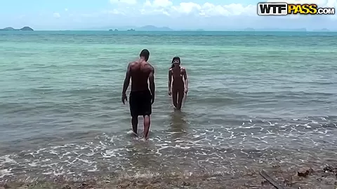 Russian student 18+ Bella entertaining in Thailand