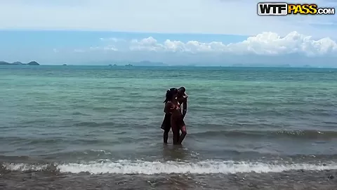 Russian student 18+ Bella entertaining in Thailand